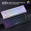HXSJ V200 Russian Wired RGB Mechanical Keyboard, 68 Keys, 1.7m Cable, White - 7