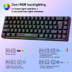 HXSJ V200 Russian Wired RGB Mechanical Keyboard, 68 Keys, 1.7m Cable, White - 8