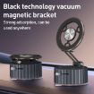 BDK101 Silver Magnetic Folding Car Phone Holder - Vacuum Adsorption - 2