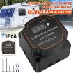 12V 140A Car Battery Isolation Controller with Digital Voltmeter IP68 - 7