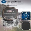 12V 140A Car Battery Isolation Controller with Digital Voltmeter IP68 - 9