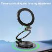 G222 Silver Three-axis Folding MagSafe Car Phone Holder - 8