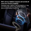 G712 Black Three-axis Folding Magnetic Car Phone Holder with Vacuum Adsorption - 8