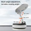 XZK101 Silver Folding Magnetic Car Phone Holder - Vacuum Adsorption - 4