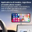 XZK101 Silver Folding Magnetic Car Phone Holder - Vacuum Adsorption - 6