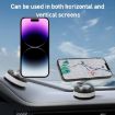 XZK104 2nd Gen Magnetic Folding Car Phone Holder - Silver A Type - 6
