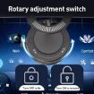 J33 Black Magnetic Car Phone Holder with Vacuum Adsorption - 8