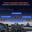 J33 Black Magnetic Car Phone Holder with Vacuum Adsorption - 9