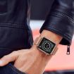 Gold Milanese Buckle Metal Watch Band for Apple Watch 38/40/41/S10 42mm - 5