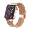 Rose Gold Milanese Buckle Metal Watch Band for Apple Watch 38/40/41/42mm - 1