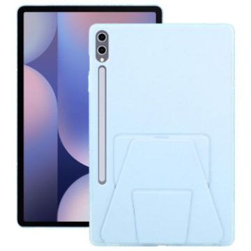 Samsung Galaxy Tab S10+/S9+ Sky Blue Magnetic Leather Tablet Case - 1