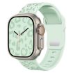 Leopard Silicone Watch Band for Apple Watch 42/41/40/38mm - Light Mint - 1