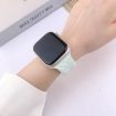 Leopard Silicone Watch Band for Apple Watch 42/41/40/38mm - Light Mint - 3