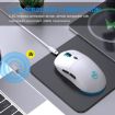 HXSJ T20 Rechargeable Wireless Mouse 2.4GHz - White - 5