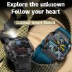 HT34 Blue Smart Watch - 1.75" IPS Screen, 3ATM, Outdoor Sports, BT - 4
