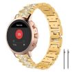 18mm Gold Steel Watch Band for Fossil Female Sport/Charter HR Diamond - 1