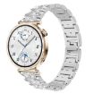 18mm Silver Diamond Steel Watch Band for Huawei GT5/GT4 41mm/OPPO X2 Mini - 1