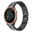 20mm Black Steel Watch Band for Garmin Forerunner 570/245/645/158 - 1