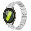 Samsung Galaxy Watch7/FE/6/5/4 Diamond Jewelry Steel Band Silver 20mm - 1