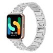 Samsung Galaxy Fit3 18mm Diamond Jewelry Stainless Steel Band Silver - 1