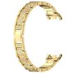 Xiaomi Smart Band 10/9/8/NFC Diamond Jewelry Steel Watch Band Gold - 2
