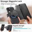 Vivo V40 Lite/V30e MagSafe RFID Wallet Leather Phone Case - Black - 7