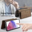 Vivo Y19s 4G Case: MagSafe RFID Zipper Wallet Leather (Brown) - 5