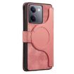 Vivo Y300+/Y200 Pro Pink Leather MagSafe RFID Wallet Phone Case - 3