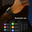U17 1.85" Ultra-thin Curved Screen IP68 Sports Smart Watch Rose Gold - 8