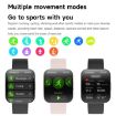 U17 1.85" Ultra-thin Curved Screen IP68 Sports Smart Watch Rose Gold - 9