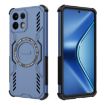 OPPO K13 5G Blue Butterfly Armor MagSafe Ring Shockproof Case - 4