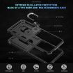 Samsung Galaxy Z Flip7 5G Shockproof TPU + PC Case with Holder - Black - 3