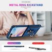 Samsung Galaxy Z Flip7 5G Shockproof Blue TPU + PC Case with Holder - 7