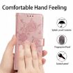 Samsung Galaxy S22 5G Rose Flower Embossed Leather Case Rose Gold - 8