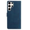 Samsung Galaxy S25 Ultra 5G Leather Case, Rose Embossed, Dark Blue - 3