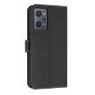 OPPO Reno7 A/Reno9 A Black Leather Phone Case with Metal Bow & Strap - 3