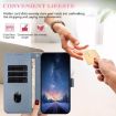 OPPO Reno12 5G Dark Blue Leather Case with Hand Strap - 6