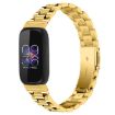 12mm Gold Metal Watch Band with Three Beads Quick Release - 1