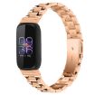 12mm Rose Gold Metal Watch Band - Three Beads Quick Release - 1