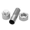 Silver Simulation Spare Tire Screw Capsule Medicine & Pill Storage Organizer - 2