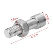 Silver Simulation Spare Tire Screw Capsule Medicine & Pill Storage Organizer - 5