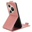 Huawei Pura 80 Pro 5G Rose Gold Magnetic Flip Leather Case with Buckle - 4