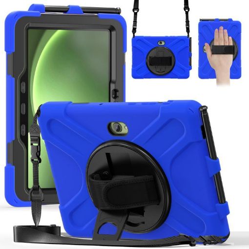 Shockproof Case for Samsung Galaxy Tab Active Pro/Active4/Active5 (Blue) - 1