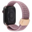 Magnetic Buckle Nylon Watch Band for Apple Watch 46/49/45/44mm - Smoky Purple - 2