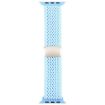 Apple Watch Band 46/49/45/44mm Magnetic Buckle Nylon Light Blue - 3