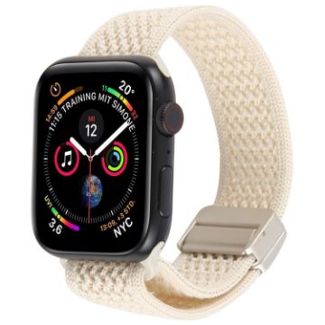 Apple Watch Band 46/49/45/44mm Magnetic Buckle Nylon Starlight Strap - 1