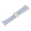 Apple Watch Band 42/41/40/38mm Magnetic Buckle Nylon - Pearl Grey - 4