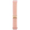 Dark Pink Sand 18mm Magnetic Buckle Knitted Nylon Watch Band - 2