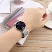 Dark Pink Sand 18mm Magnetic Buckle Knitted Nylon Watch Band - 7