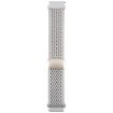 22mm Pearl White Magnetic Buckle Knitted Nylon Watch Band - 2
